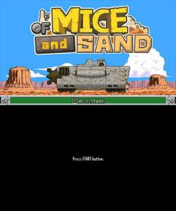 Of Mice and Sand Title Screen
